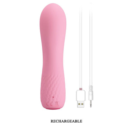 PRETTY LOVE - ALICE PINK GENOPLADELIG VIBRATOR