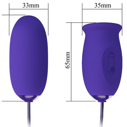 PRETTY LOVE - DAISY YOUTH VIBRATEUR STIMULATEUR RECHARGEABLE VIOLET