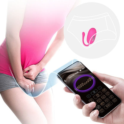 PRETTY LOVE - ŒUF VIBRANT RECHARGEABLE DOREEN MAGENTA TÉLÉCOMMANDE