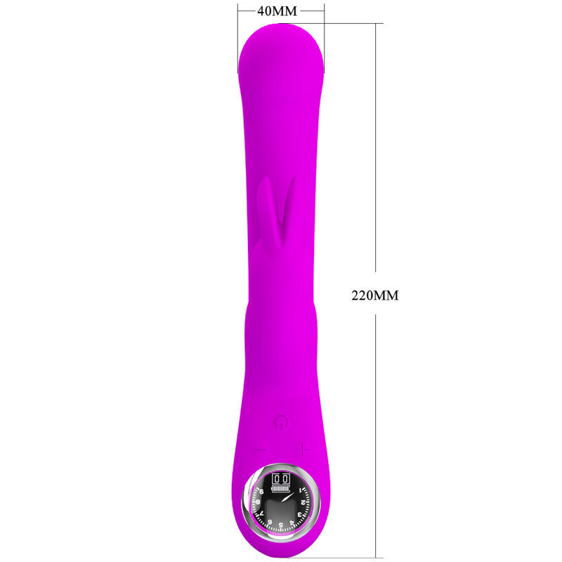 PRETTY LOVE - VIBRATEUR LAMAR RABBIT &amp; POINT G VIOLET