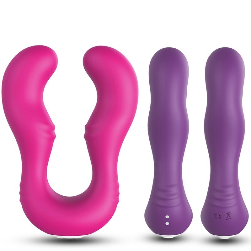 ARMONY - SERAPH VIBRATOR DOBBELT FJERNBETJENING LILLA