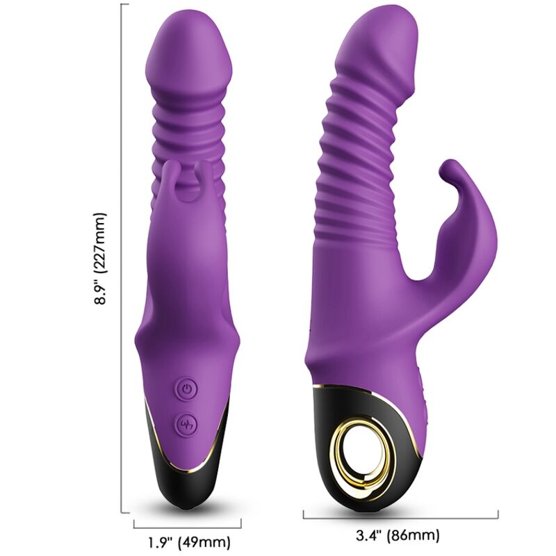 ARMONY - ZING DILDO VIBRATOR KANIN LILLA