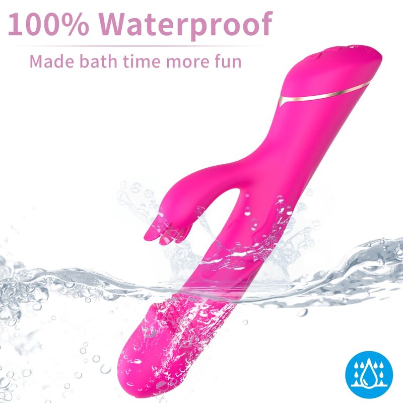 ARMONY - DILDO VIBRATOR KANIN SILIKONE FUCHSIA