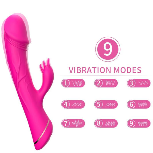 ARMONY - DILDO VIBRATOR KANIN SILIKONE FUCHSIA