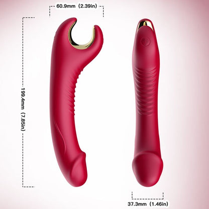 ARMONY - PRINCE DILDO VIBRATOR &amp; ROTATOR RØD