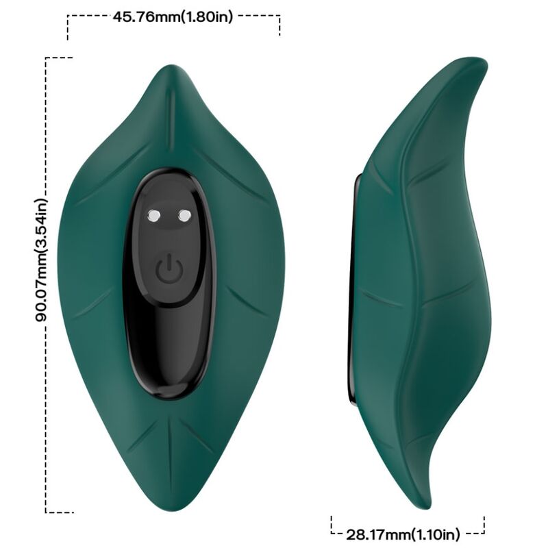 ARMONY - STIMULATOR &amp; VIBRATOR FJERNBETJENING GRØN