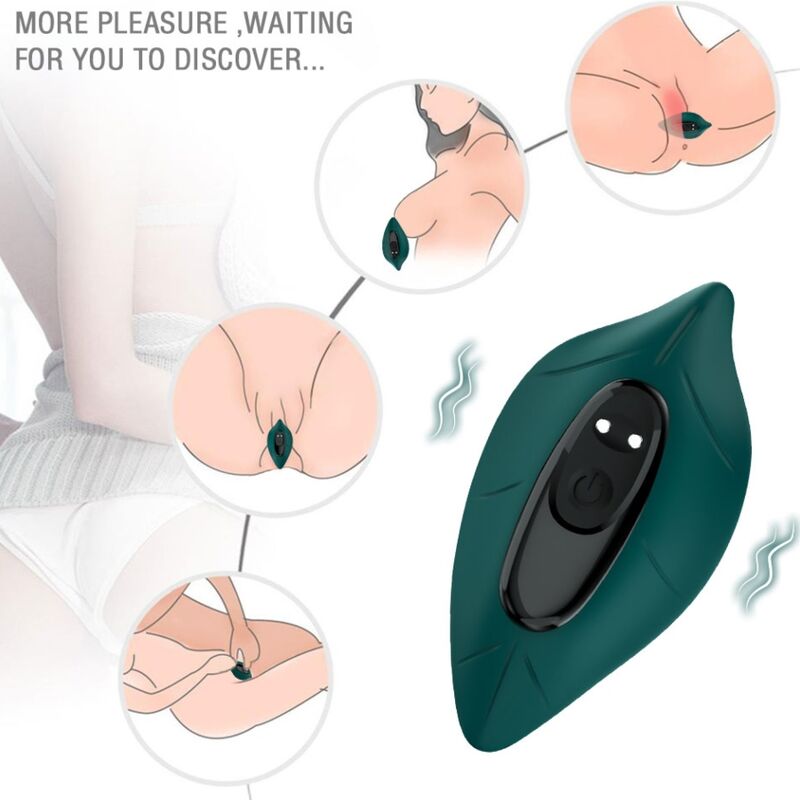 ARMONY - STIMULATOR &amp; VIBRATOR FJERNBETJENING GRØN