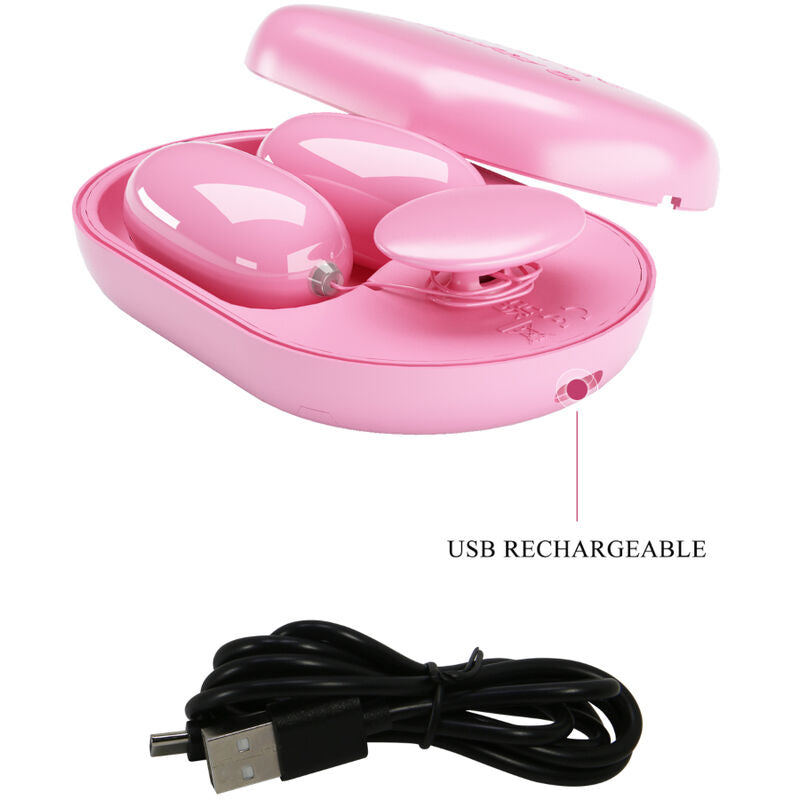 PRETTY LOVE - SJOV ÆSKE PINK VIBRERINGSKULLE