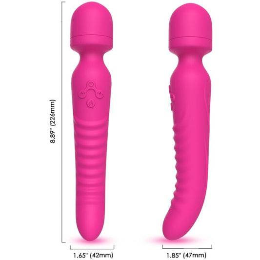 ARMONY - MISSION MASSAGER &amp; VIBRATOR VARMEEFFEKT FUCHSIA