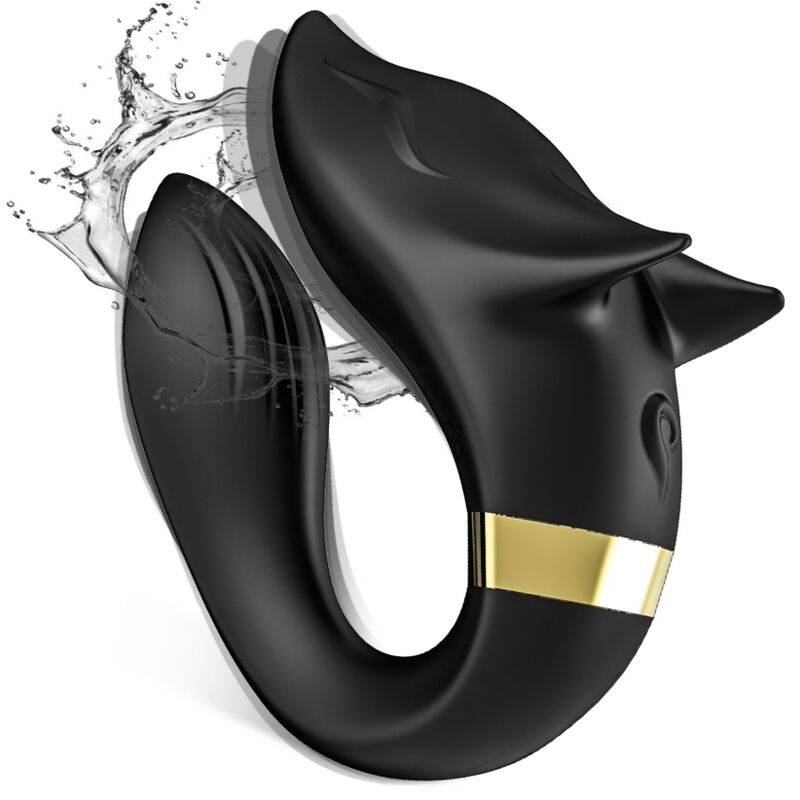 ARMONY - FOX VIBRATOR TIL PAR FJERNBETJENING SORT