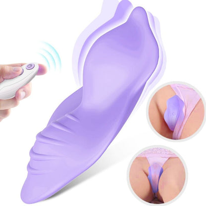 ARMONY - WHISPER BÆRDIGE TRUSSER VIBRATOR FJERNBETJENING LILLA