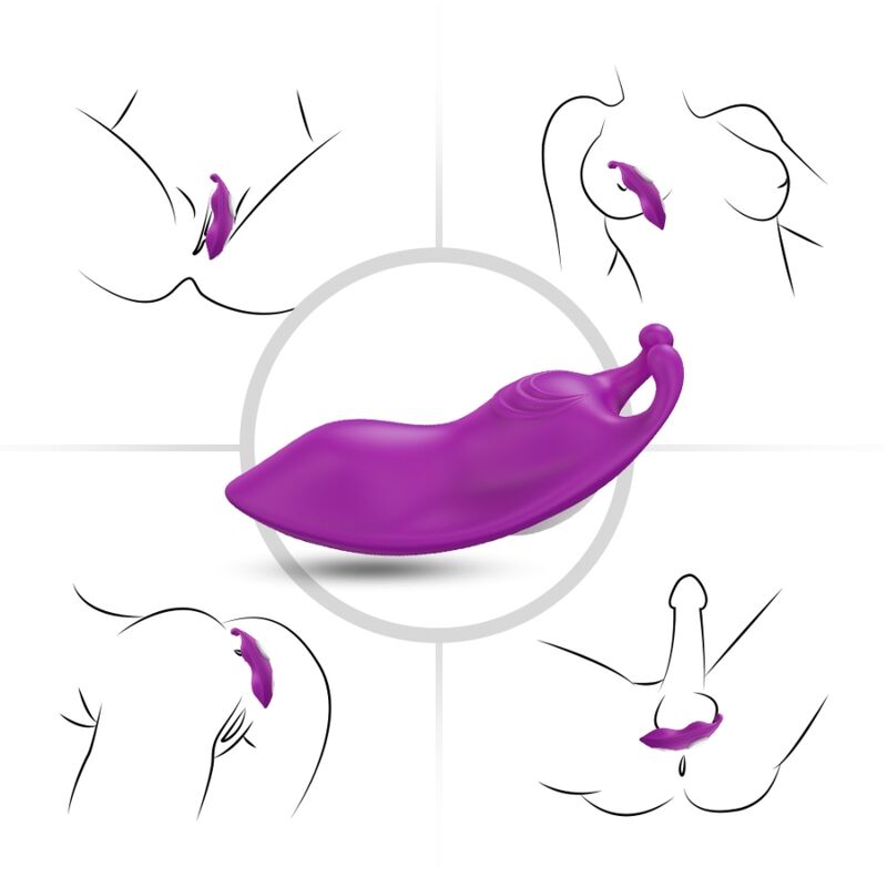 ARMONY - BÆRDIGE HONINGBI TRUSSER VIBRATOR G-SPOT FJERNBETJENING LILLA