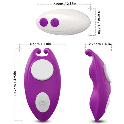 ARMONY - BÆRDIGE HONINGBI TRUSSER VIBRATOR G-SPOT FJERNBETJENING LILLA