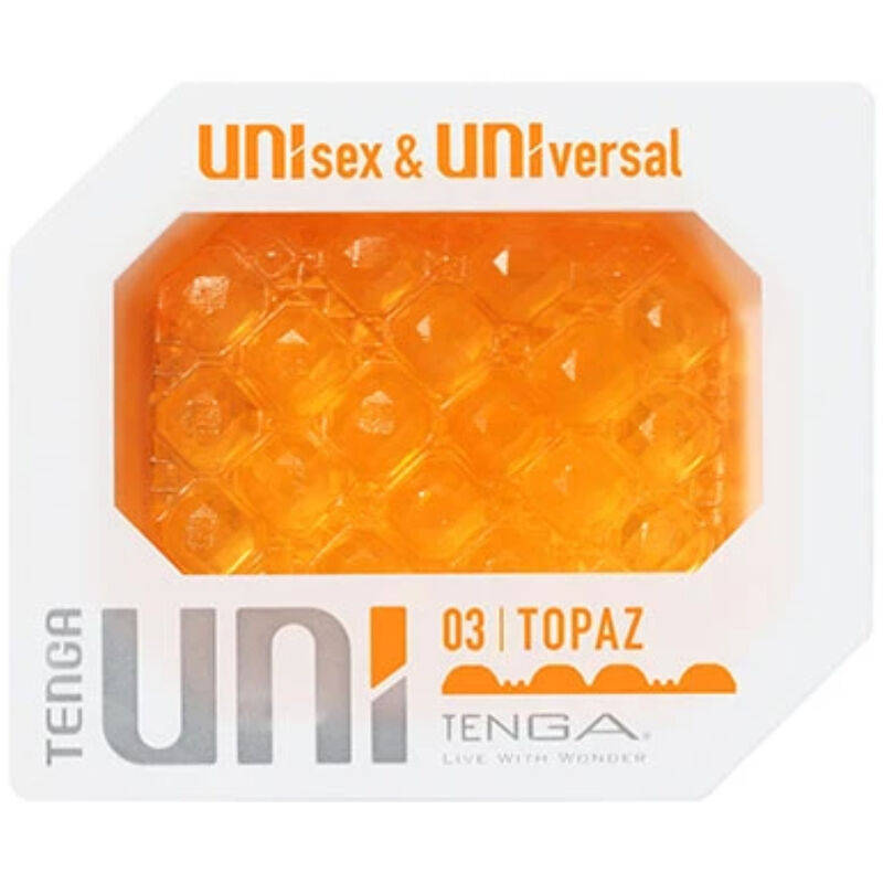 TENGA - DÉ À DÉS MASTURBATEUR UNI TOPAZE