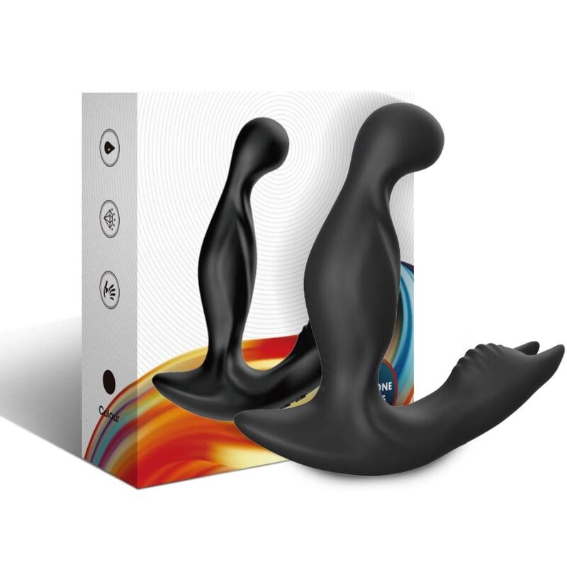 ARMONY - BAT KING VIBRATOR ANAL PROSTATA ROTATOR FJERNBETJENING SORT