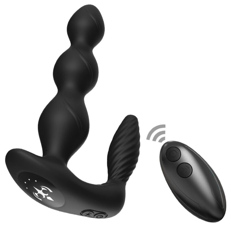 ARMONY - MANFUN VIBRATEUR &amp; STIMULATEUR PLUG ANAL TÉLÉCOMMANDE NOIR