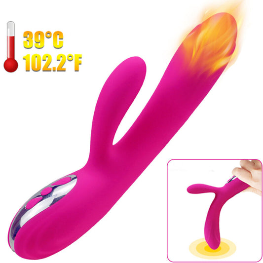 ARMONY - FLEKSIBEL VIBRATOR OG STIMULATOR MED FUCHSIA VARMEEFFEKT