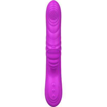 ARMONY - ANGELIA MULTIFUNKTIONSVIBRATOR MED STIMULERENDE TUNGE VIOLET VARMEEFFEKT