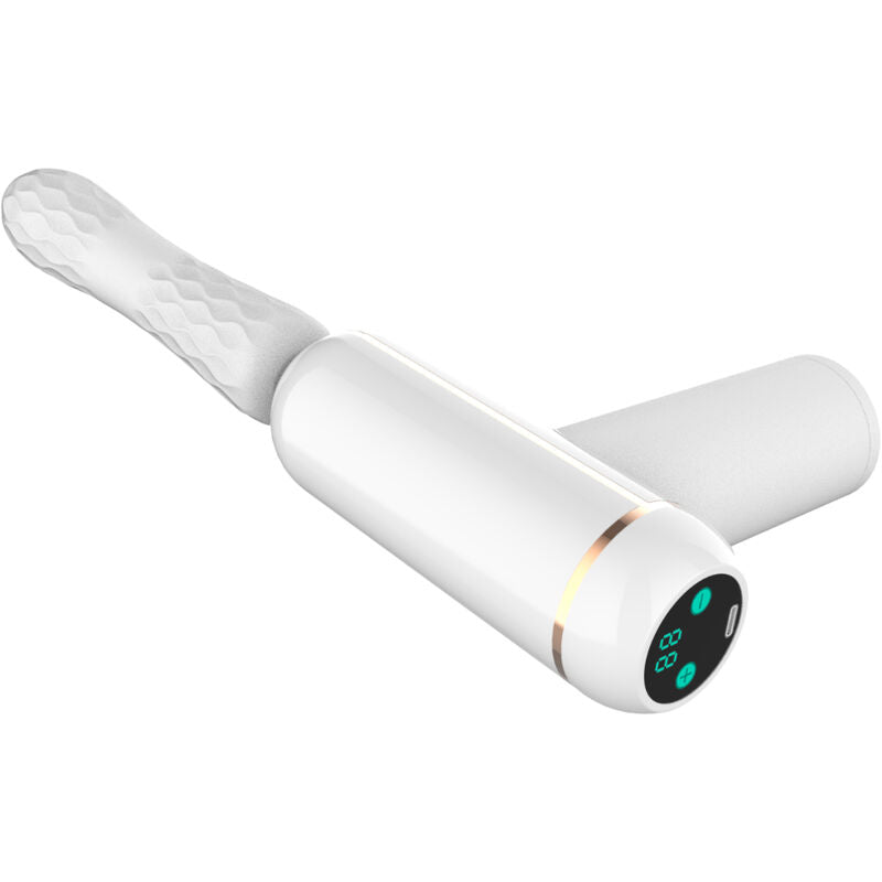 ARMONY - FKING MASKINE JUSTERBAR &amp; AUTOMATISK VIBRATOR HVID