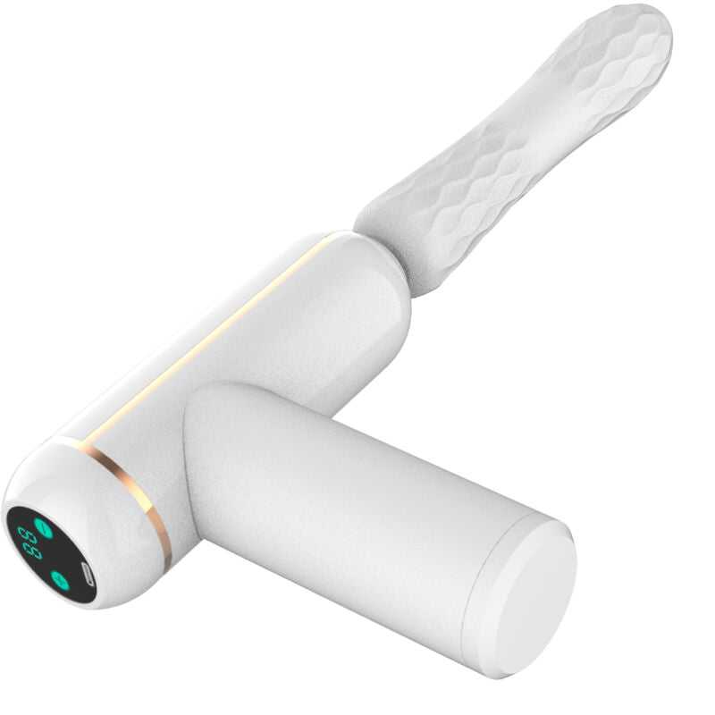 ARMONY - FKING MASKINE JUSTERBAR &amp; AUTOMATISK VIBRATOR HVID
