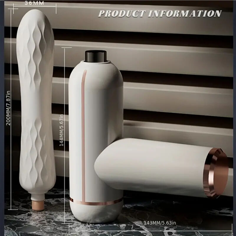 ARMONY - FKING MASKINE JUSTERBAR &amp; AUTOMATISK VIBRATOR HVID