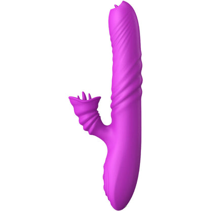 ARMONY - ANGELIA MULTIFUNKTIONSVIBRATOR DOBBELT TONG VIOLET VARMEEFFEKT