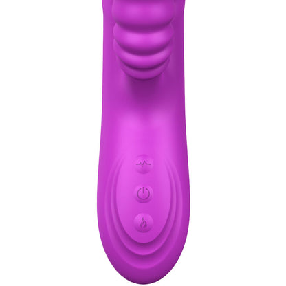 ARMONY - ANGELIA MULTIFUNKTIONSVIBRATOR DOBBELT TONG VIOLET VARMEEFFEKT