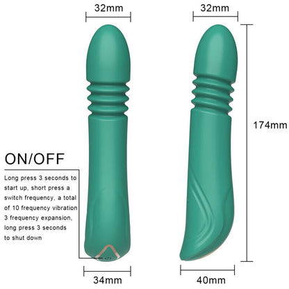 ARMONY - GRØN G-SPOT VIBRATOR &amp; TRUSTING