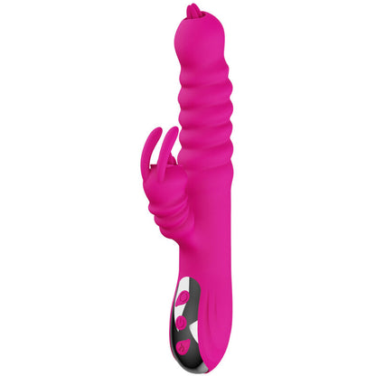 ARMONY - KANIN DOBBELT TONG MULTIFUNKTIONSVIBRATOR FUCHSIA VARMEEFFEKT