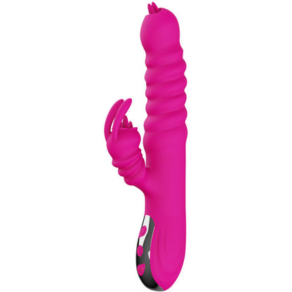 ARMONY - KANIN DOBBELT TONG MULTIFUNKTIONSVIBRATOR FUCHSIA VARMEEFFEKT