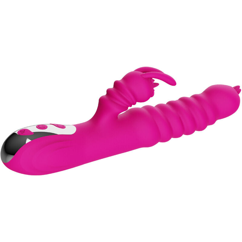 ARMONY - KANIN DOBBELT TONG MULTIFUNKTIONSVIBRATOR FUCHSIA VARMEEFFEKT
