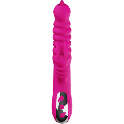 ARMONY - KANIN DOBBELT TONG MULTIFUNKTIONSVIBRATOR FUCHSIA VARMEEFFEKT