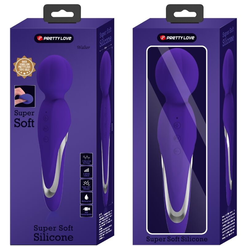 PRETTY LOVE - WALTER VIBRATEUR WAND VIOLET