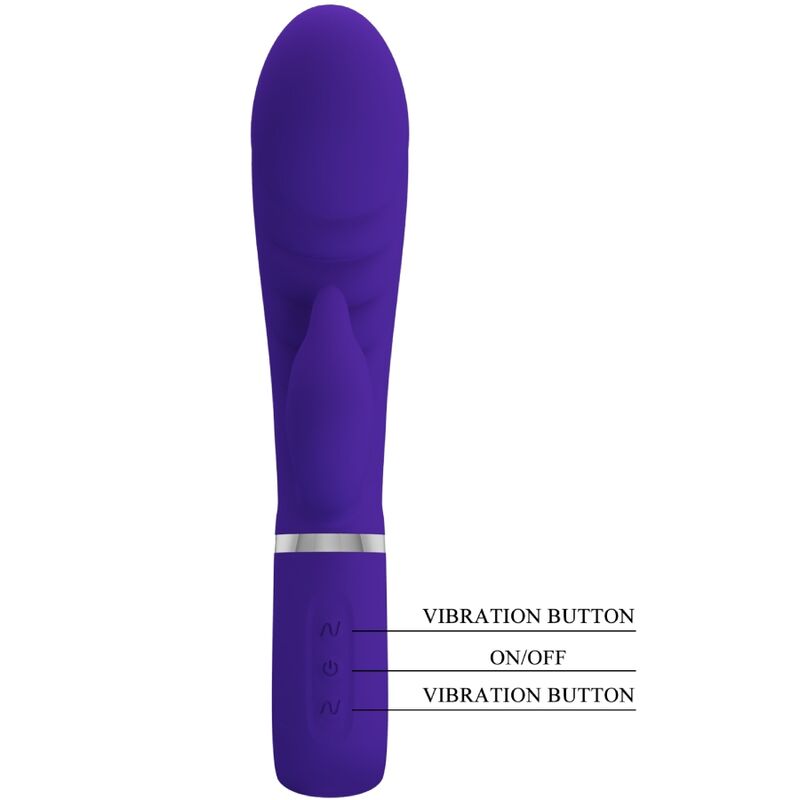 PRETTY LOVE - PRESCOTT MULTIFUNCTIONS G-SPOT VIBRATOR LILLA