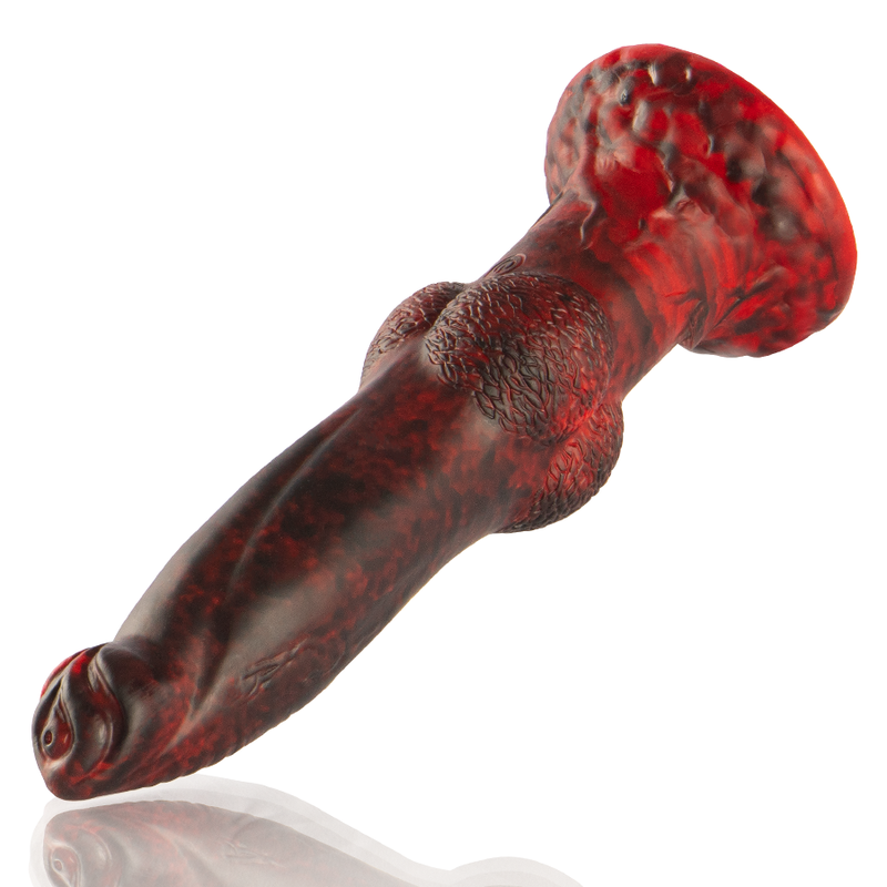 EPIC - PROMETHEUS DILDO TITAN IN FLAMES TÉLÉCOMMANDE RECHARGEABLE