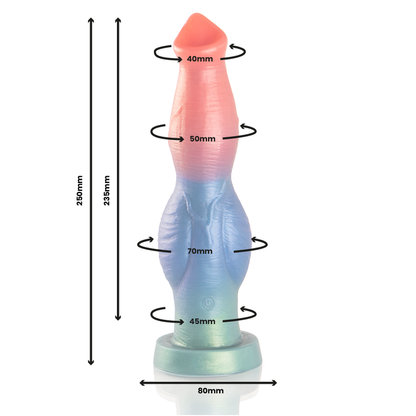 EPIC - ARION DILDO SYMPHONY OF PLEASURE GENOPLADELIG FJERNBETJENING