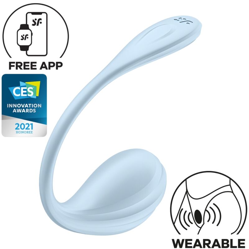 TILFREDSHEDENDE - SMOOTH PETAL G-POINT STIMULATOR SKY BLUE GRATIS APP
