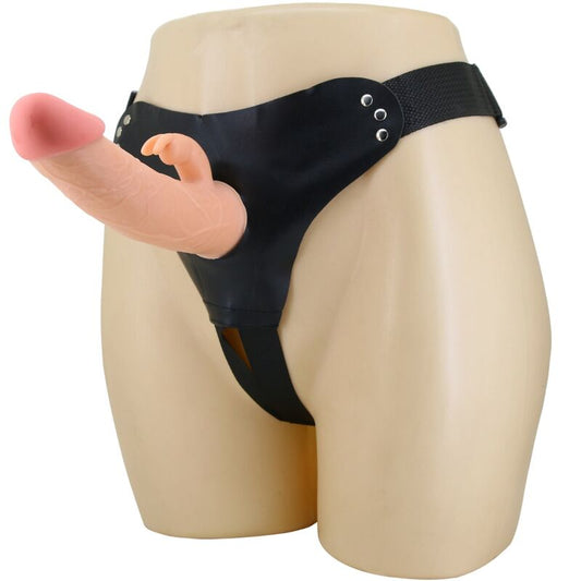 PRETTY LOVE - MAVIS SELE UNIVERSAL BRIEFS MED DILDO 19 CM NATURAL