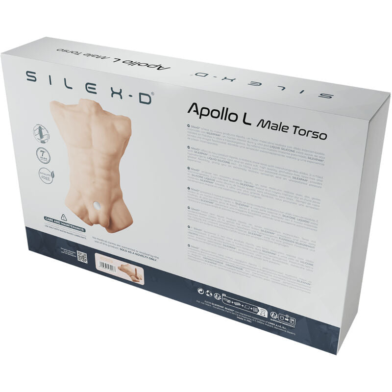 SILEXD - APOLLO L REALISTISK MANLIG TORSO