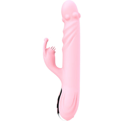 ARMONY - FULD TUNGE VIBRATOR MED STIMULERENDE TUNGE PINK VARMEEFFEKT