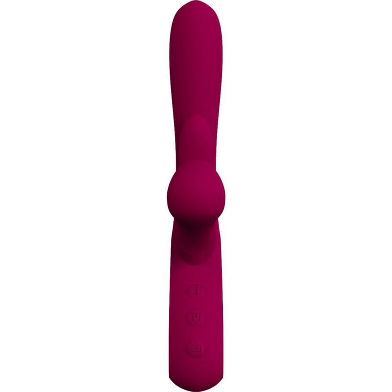ARMONY - VIBRATEUR IMPACT SWING &amp; DOUBLE STIMULATEUR MODÈLE 1 BOURGOGNE