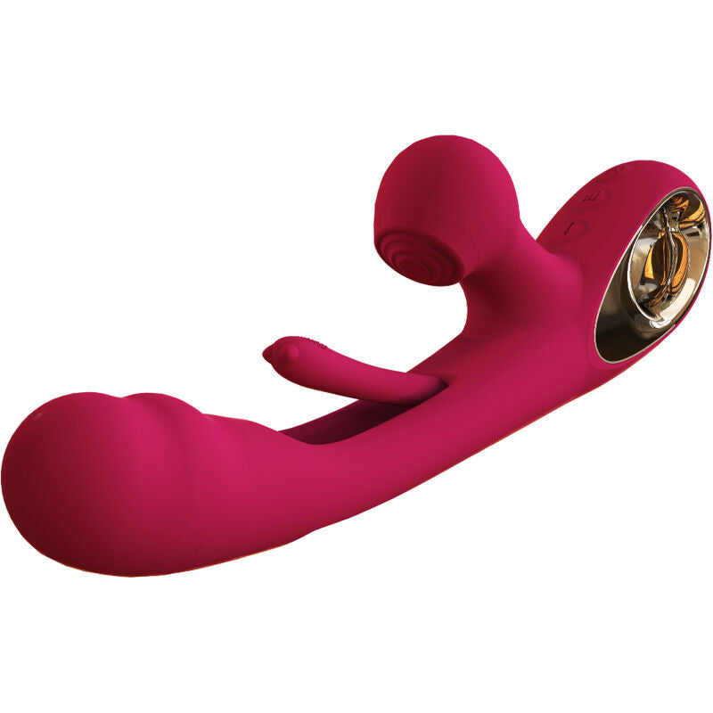 ARMONY - VIBRATEUR IMPACT SWING &amp; DOUBLE STIMULATEUR MODÈLE 2 BORDEAUX