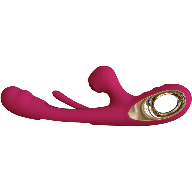 ARMONY - VIBRATEUR IMPACT SWING &amp; DOUBLE STIMULATEUR MODÈLE 2 BORDEAUX