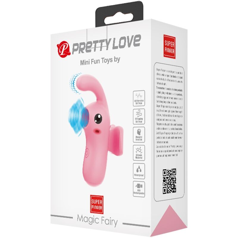 PRETTY LOVE - MINI SJOVT LEGETØJ AF MAGIC FAIRY VIBRATOR &amp; SUCKER