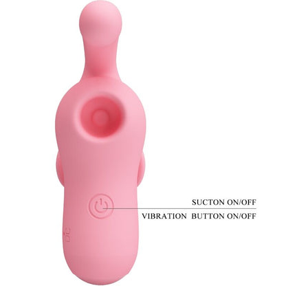 PRETTY LOVE - MINI SJOVT LEGETØJ AF MAGIC FAIRY VIBRATOR &amp; SUCKER