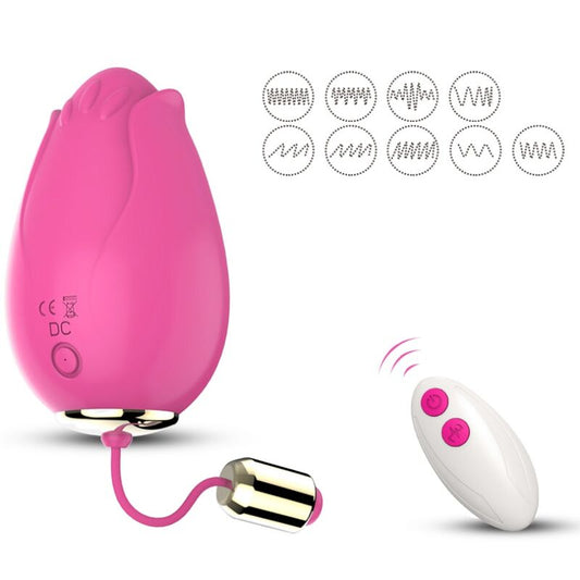 ARMONY - MANDALA ÆGVIBRATOR G-SPOT FJERNBETJENING FUCHSIA