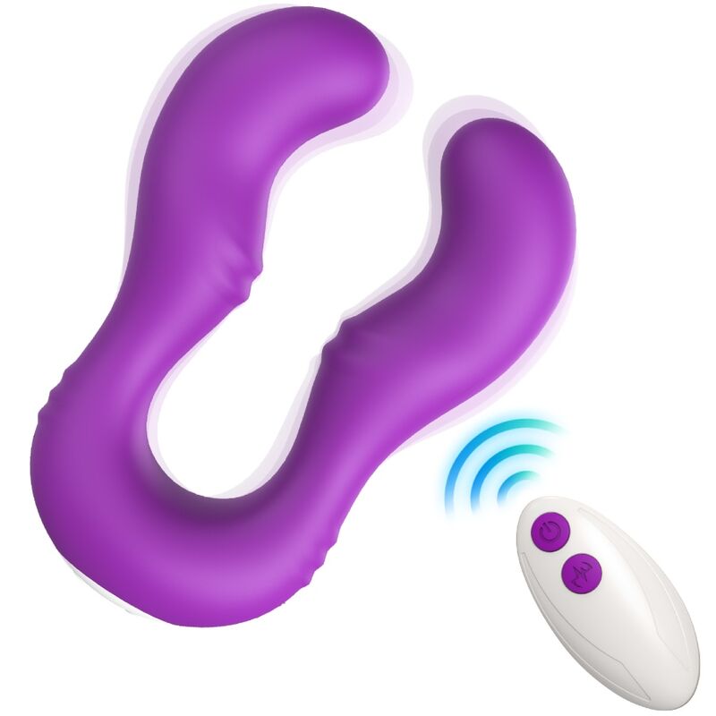 ARMONY - SERAPH VIBRATOR DOBBELT FJERNBETJENING LILLA