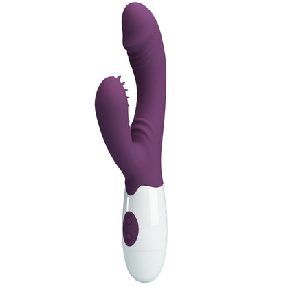 PRETTY LOVE - ANDRE RABBIT VIBRATEUR ET STIMULATEUR DE POINT G VIOLET