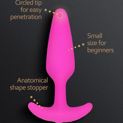 G-VIBE - GPLUG VIBRATORSTIK ANAL XS FUCHSIA