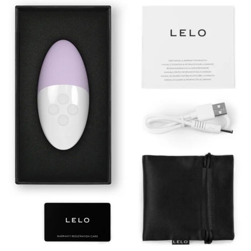 LELO - SIRI 3 MASSEUR DE CLITORIS CALM LAVANDE